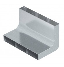 Вертикальный угол 90° кабельного канала EUK 350x48/3 секц. (сталь) (KV3 35048)  7400664  OBO Bettermann