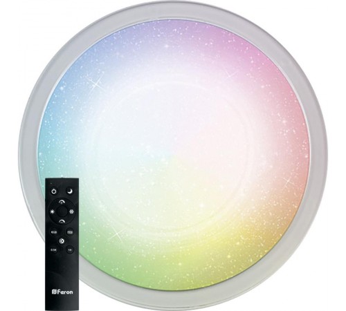 Светильник светодиодный декоративный бытовой AL5700 70W, Max. 5600Lum, RGB + CCT 3000К-6500K, управляемый  41426  Feron
