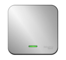 Blanca Алюминий О/У с изолирующей пластиной Переключатель 1-клавишный с подсветкой 10А, 250B  BLNVA106113  SE