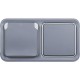 Plexo Серый Розетка с/з с крышкой винтовой зажим IP55  069571  Legrand