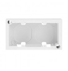 Короб накладной для лицевых панелей 80х150 под 4 модуля 45х22,5 Mosaic  03-0127  REXANT