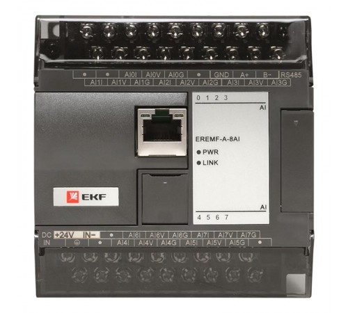 Модуль аналогового ввода EREMF 8 PRO-Logic EKF  EREMF-A-8AI  EKF