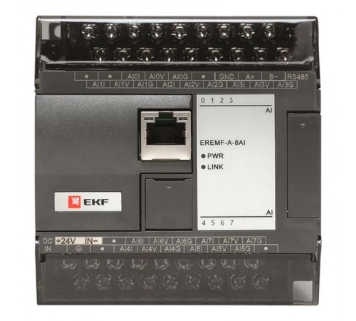 Модуль аналогового ввода EREMF 8 PRO-Logic EKF  EREMF-A-8AI  EKF