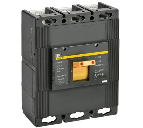 Авт. выкл. ВА88-40  3Р  630А  35кА    SVA50-3-0630  IEK