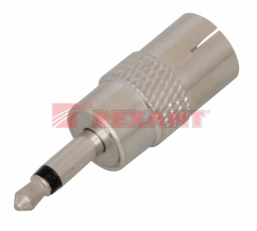 Переход штекер 3.5 мм mono-гнездо TV  05-2304  REXANT