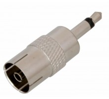Переход штекер 3.5 мм mono-гнездо TV  05-2304  REXANT
