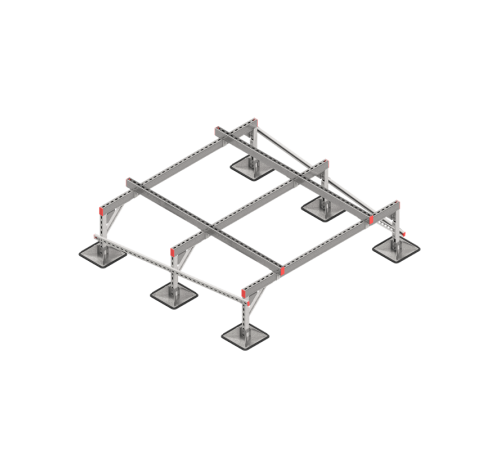 Опорная конструкция для установки оборудования TECHNORAPTOR STEELFOOT 1800х1800  KM-TR-STF-SSEI-1800-1800  КМ - профиль