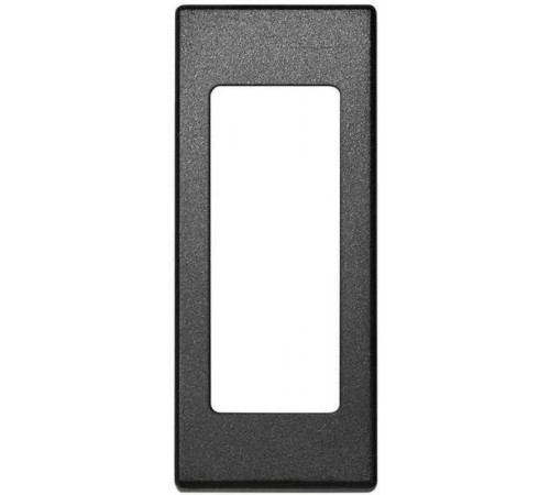 Simon 82 Накладка на розетку б/з, узкий модуль, S82C, графит  82040-68  Simon