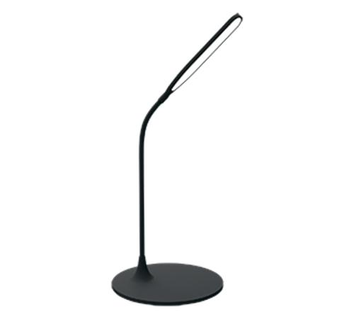 Светильник настольный Qplus GTL502 8W 500lm 3500-5500K 170-265V черный диммируемый LED 1/12  GT5022  Gauss