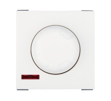 Светорегулятор поворотный нажимной 600 Вт(белый) LK45  857204-1  Ecoplast