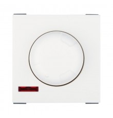 Светорегулятор поворотный нажимной 600 Вт(белый) LK45  857204-1  Ecoplast