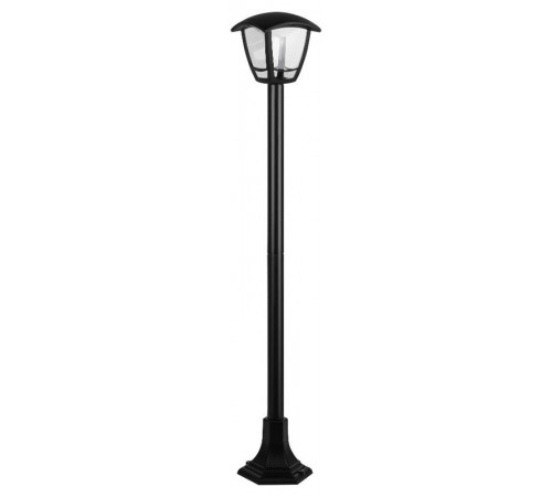Садово-парковый светильник ДТУ 07-8-002 У1 "Валенсия 4" черный 8Вт светодиодный напольный  Б0057510  ЭРА