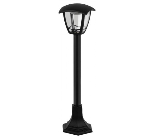 Садово-парковый светильник ДТУ 07-8-002 У1 "Валенсия 4" черный 8Вт светодиодный напольный  Б0057510  ЭРА