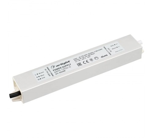 Блок питания ARPV-12036-D (12V, 3.0A, 36W) (Arlight, IP67 Металл, 3 года)  022408  Arlight