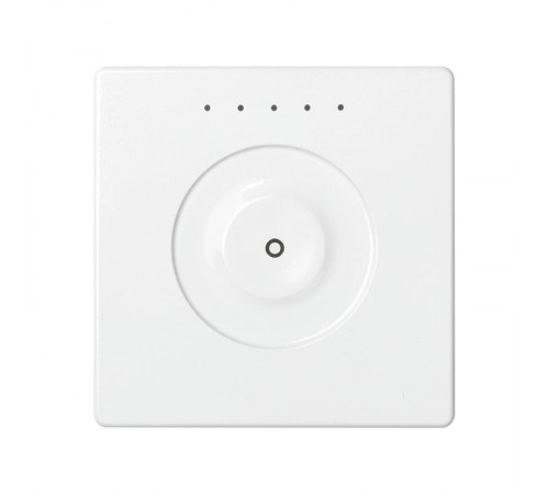 Сенсорный 1-кл выключатель без маркировки, с возможностью регулирования, белый  8000611-030  Simon