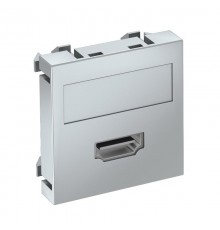 Мультимедийная рамка HDMI Modul45 (серебристый) (MTG-HD S AL1)  6104808  OBO Bettermann