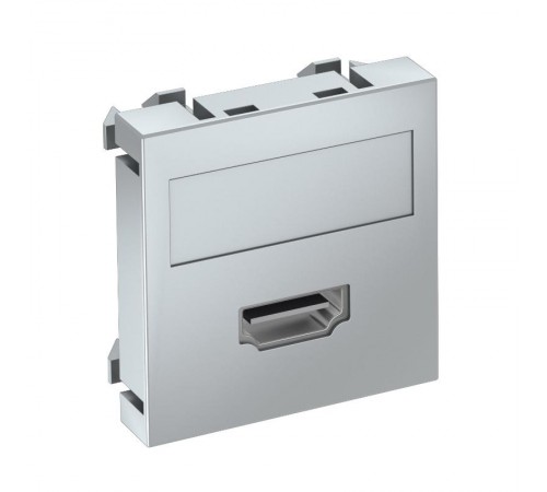 Мультимедийная рамка HDMI Modul45 (серебристый) (MTG-HD S AL1)  6104808  OBO Bettermann