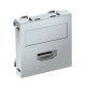 Мультимедийная рамка HDMI Modul45 (серебристый) (MTG-HD S AL1)  6104808  OBO Bettermann