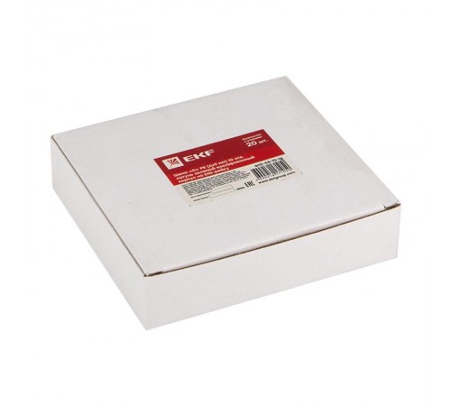 Шина "0" PE (6х9мм) 10 отверстий латунь зеленый изолированный корпус на DIN-рейку EKF PROxima  sn0-63-10-ig  EKF