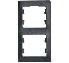 Glossa Антрацит Рамка 2-ая, вертикальная  GSL000706  SE