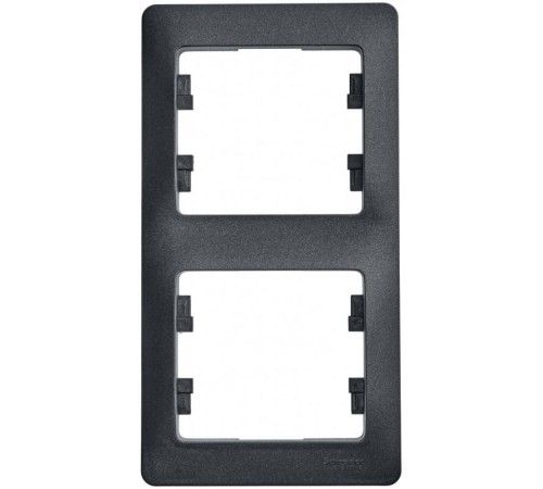 Glossa Антрацит Рамка 2-ая, вертикальная  GSL000706  SE