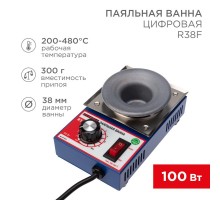 Паяльная ванна , модель R38F, 100 Вт, D 38 мм, 200-480 °C, бессвинцовая  09-9210  REXANT