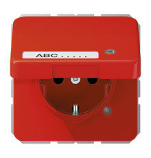 SCHUKO-розетка с крышкой CD1520NAKLKORT Jung