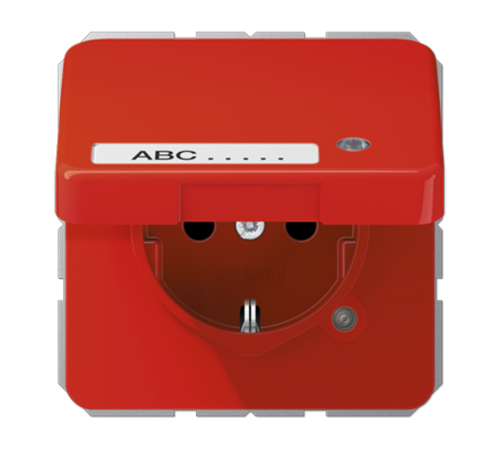 SCHUKO-розетка с крышкой CD1520NAKLKORT Jung