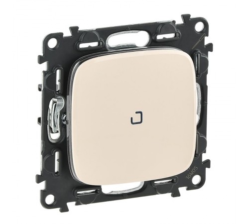 Valena ALLURE DIY Сл.кость Переключатель 1-клавишный с подсветкой 10А 250В  752826  Legrand