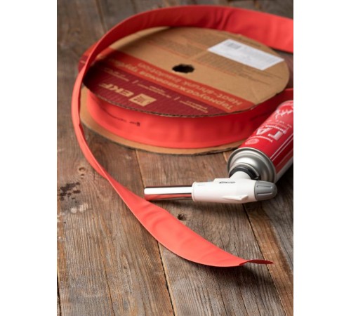 Термоусаживаемая трубка ТУТ нг 40/20 красная EKF PROxima  tut-40-r  EKF