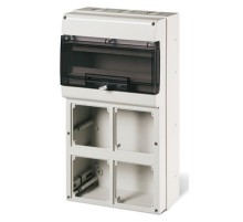 Корпус на 16 модулей и 4 поста  с основанием 136х125 мм.  DIS6725416  DKC