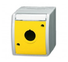 Корпус для командно-сигнальных приборов D=22.5 мм, с полем для надписи, серия ocean, цвет жёлтый  1724-0-2753   2CKA001724A2753  ABB