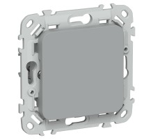 FLITE Заглушка с суппортом ЗГ-ФлС серый  FI-PL10-K03  IEK