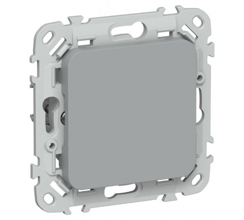 FLITE Заглушка с суппортом ЗГ-ФлС серый  FI-PL10-K03  IEK