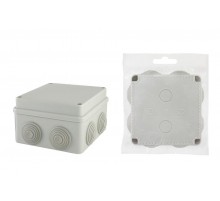 Коробка распределительная о/п 110х110х70мм, крышка на винтах, IP55, 8вх.  SQ1401-0114  TDM