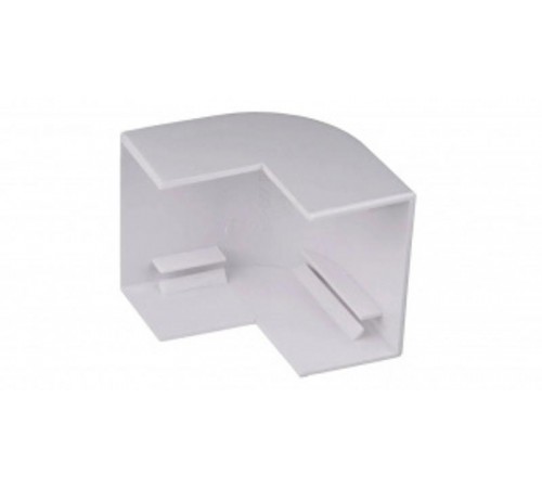Угол внешний для РКК-60х60 (белый)  УВШ-60х60  Рувинил