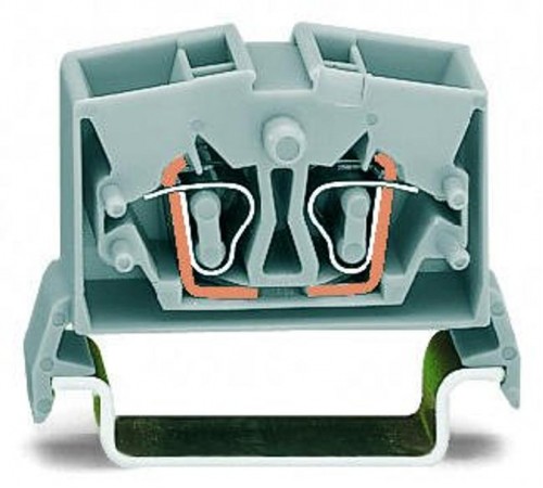 Клемма 4-проводная миниатюрн. проходн.  264-731  WAGO