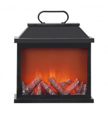 Светодиодный камин Авангард с эффектом живого огня 30х13х30 см, батарейки 3хС (не в комплекте) или от USB (в комплекте)  511-004  NEON-NIGHT