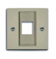 ABB Basic 55 Шампань Плата центральная для коммуникац розеток 0210, 0211 и 0219  1753-0-0212   2CKA001753A0212  ABB