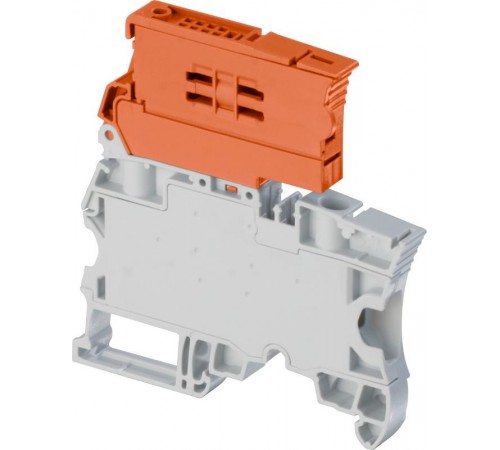 Клемма ZS10-S-R2 с разъединителем, серая, 10мм.кв., совместимый с профилем ZS4-SF  1SNK508417R0000  TE