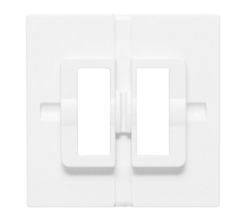 Пластина переходная для 1 или 2х клавишного выключателя, IP44, белая Эпика EKF  UP1-SWW-44  EKF