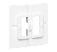 Пластина переходная для 1 или 2х клавишного выключателя, IP44, белая Эпика EKF  UP1-SWW-44  EKF