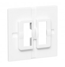 Пластина переходная для 1 или 2х клавишного выключателя, IP44, белая Эпика EKF  UP1-SWW-44  EKF