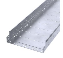 Лоток перфорированный Профи INOX (AISI 316) 400х100x6000 (2,0 мм) (12 м/уп)  PR16.13481  Промрукав