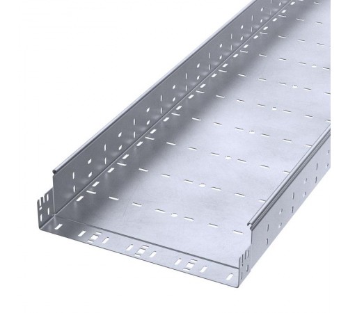 Лоток перфорированный Профи INOX (AISI 316) 400х100x6000 (2,0 мм) (12 м/уп)  PR16.13481  Промрукав