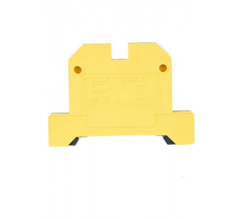 Зажим наборный ЗНИ-4PEN 4мм2 (JXB-земля)       YZN20-004-K52  IEK