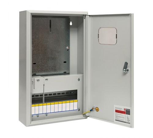 Щит учетно-распределительный навесной ЩРУН 3/12 Э с окном (ВхШхГ) 500х300х120мм IP31 PROxima  mb23-3/12e  EKF