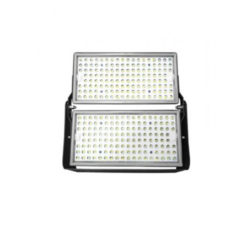 Прожектор светодиодный 2835 SMD 500W 6400K IP65 2*60° AC175-265V/50Hz, черный, LL-932  48973  FERON