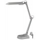 Светильник настольный на основании/струбцина NL-202 11Вт ЛЛ G23 серый с лампой  C0041461  ЭРА
