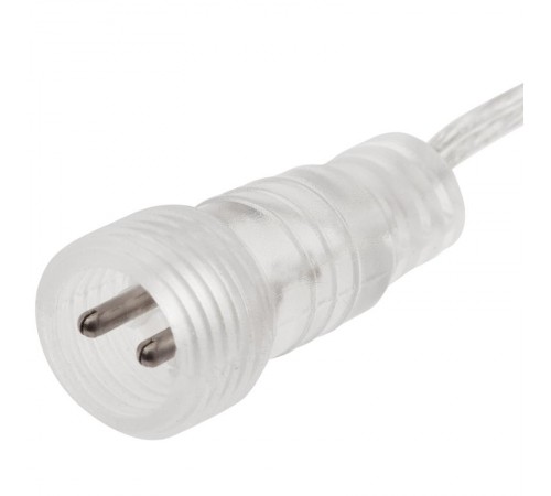 Коннектор У-образный для низковольтных гирлянд ERAPS-2R IP44, 30 см, 2 гнезда (1 вход, 1 выход), ПВХ, 24В  Б0051902  ЭРА